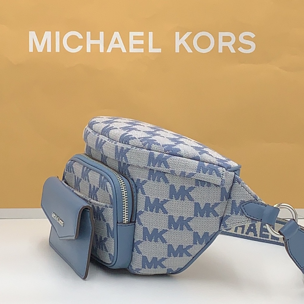 Michael Kors Maisie 2 in 1 Waist Fanny Pack Crossbody Waist pack Sling B… - Picture 8 of 16